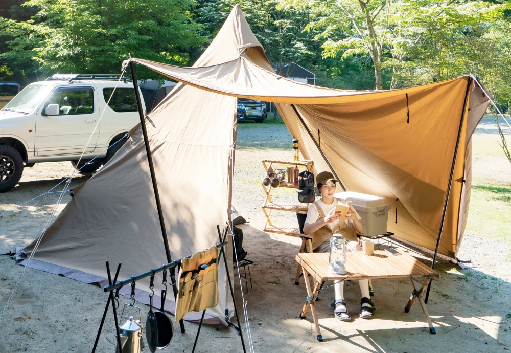 pyramid meditation tent